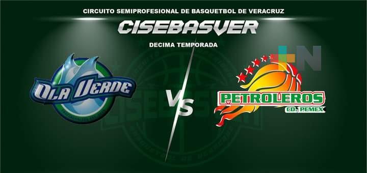 Ola Verde recibe a Petroleros de Macuspana en inicio de Cisebasver