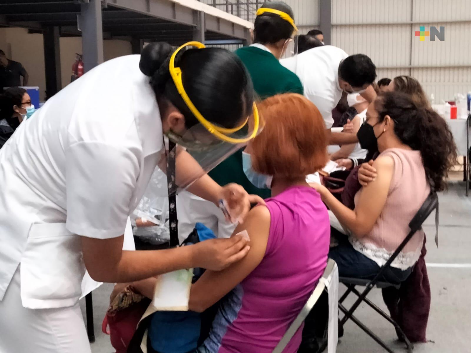 Vacunación 40 a 49 años concluye en Xalapa el 1 de julio