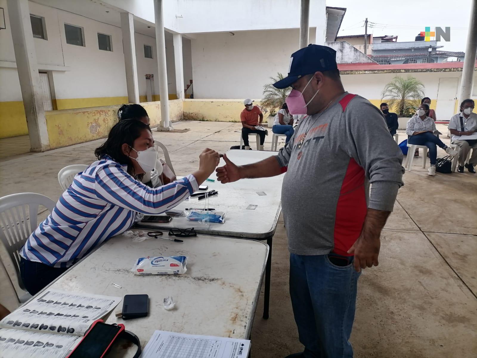 Casi completos funcionarios de las 665 casillas que tendrá distrito 10 de Xalapa