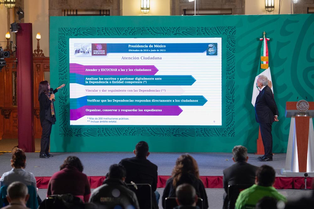 Oficina de Atención Ciudadana del Gobierno de México atiende en 81.6 por ciento solicitudes
