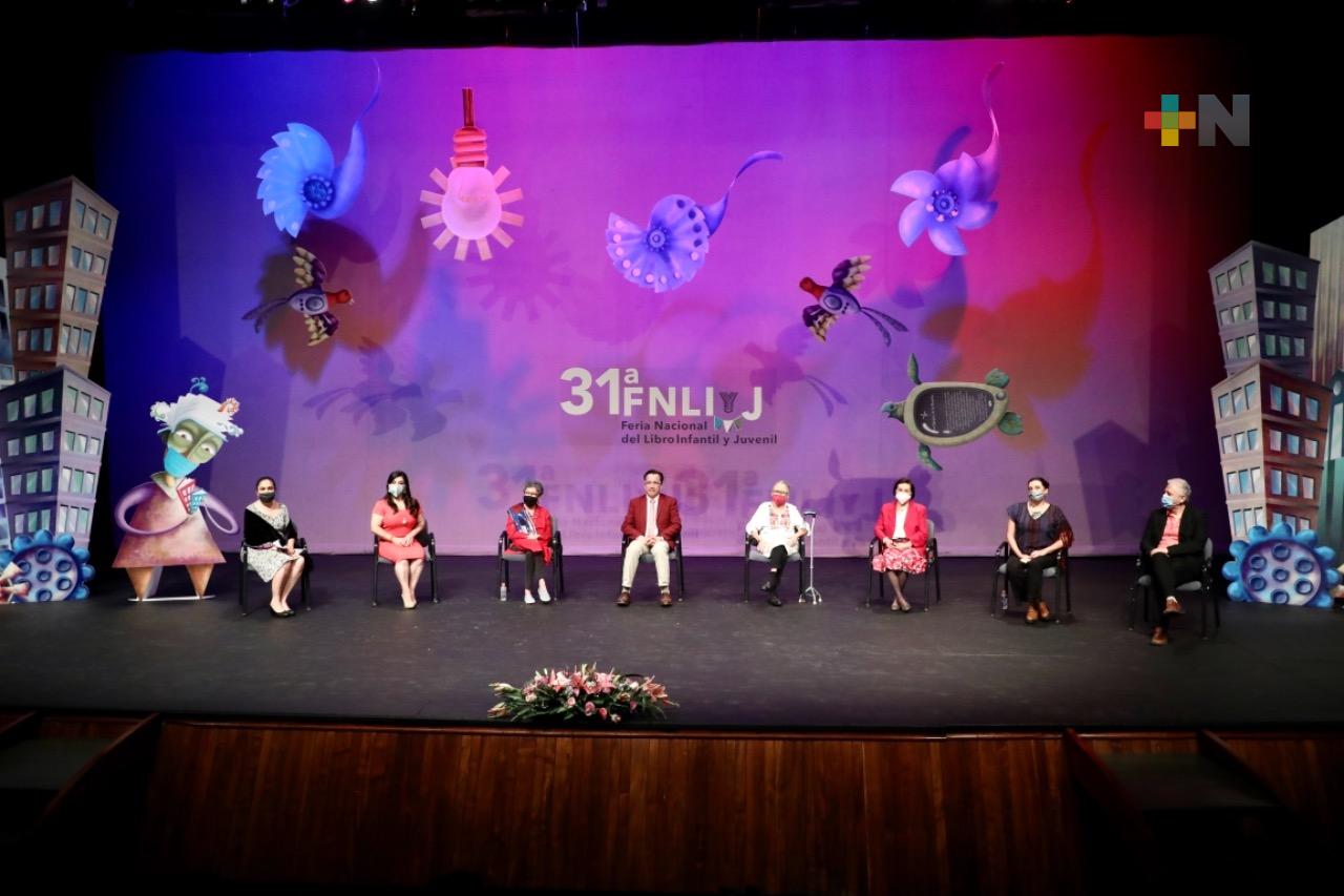 Inicia la Feria Nacional del Libro Infantil y Juvenil de Xalapa