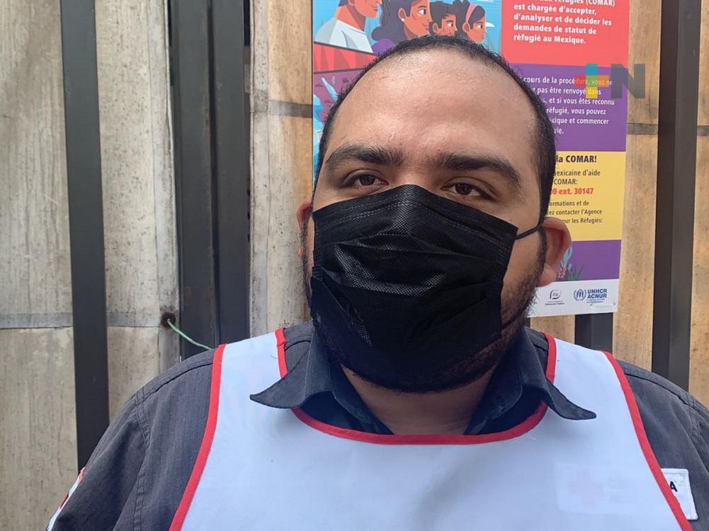 De forma gratuita, Cruz Roja delegación Coatzacoalcos atiende a migrantes lesionados