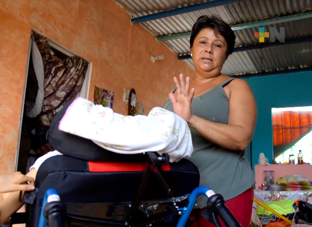 Apoyos entregados por DIF estatal de Veracruz mejoran la calidad de vida