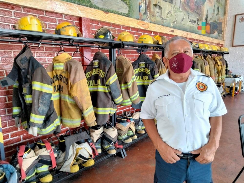 Bomberos de Xalapa recibió donativo superior a los 300 mil pesos
