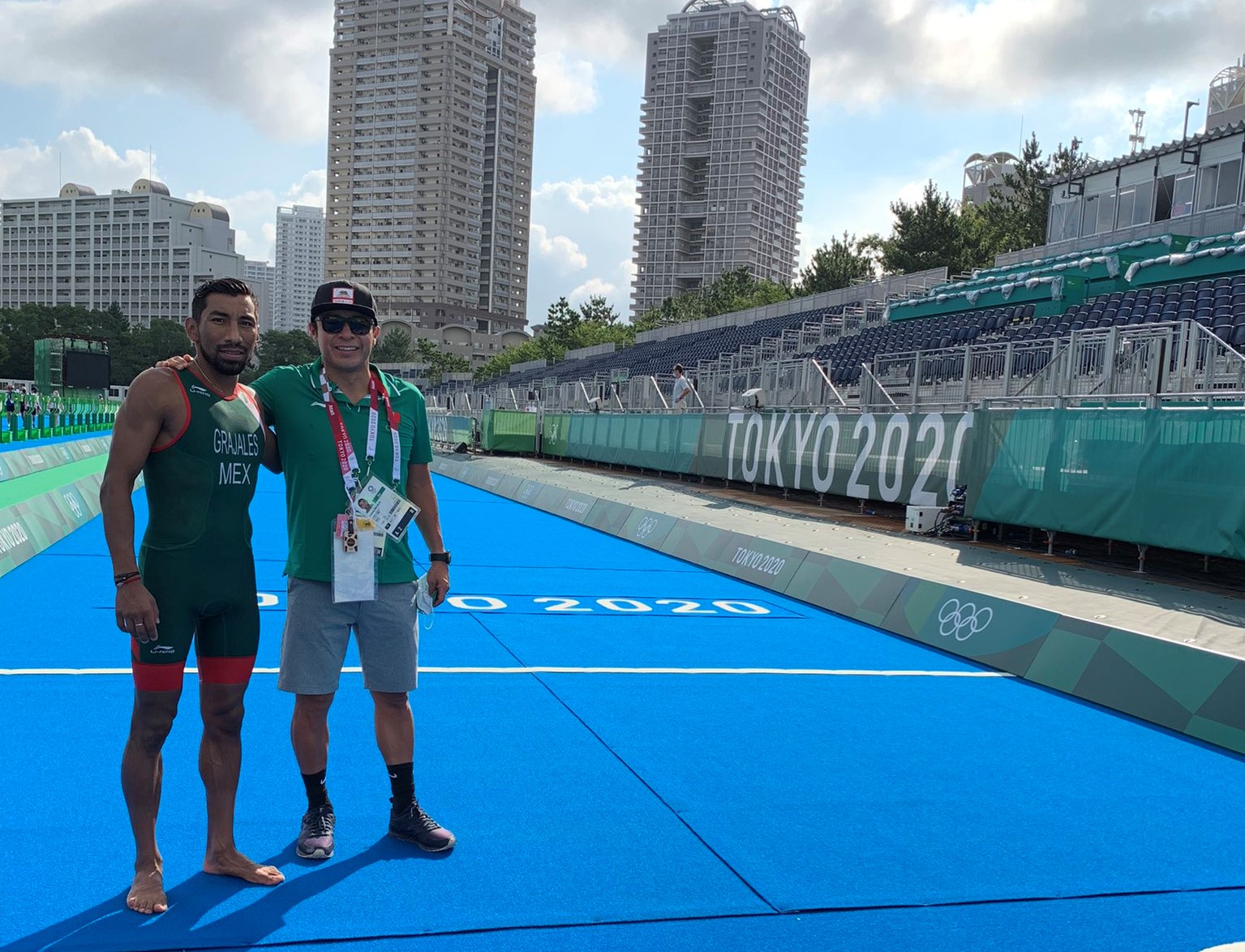 Los xalapeños Crisanto Grajales y Eugenio Chimal listos para el triatlón en Tokio 2020