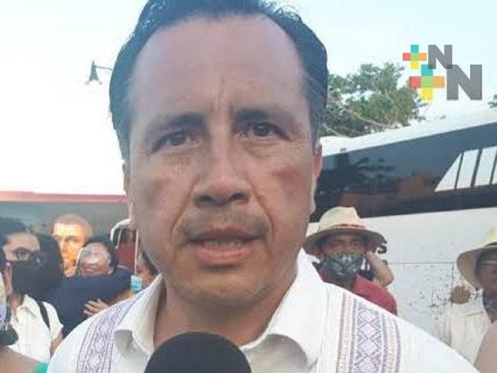 Garantizada vacuna anticovid para Marinos Mercantes en la entidad veracruzana: Cuitláhuac García