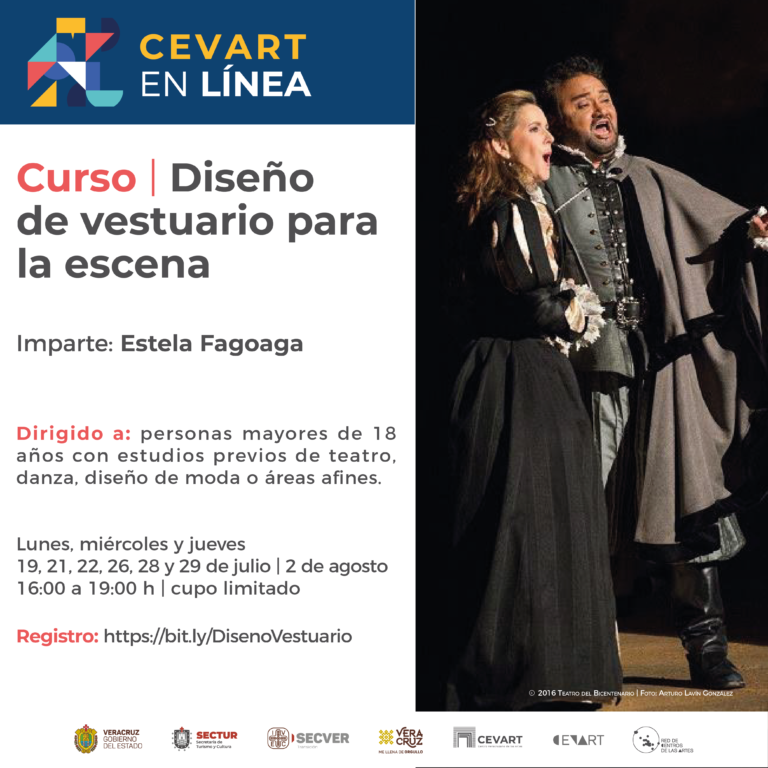 Invitan al curso “Diseño de vestuario para la escena”