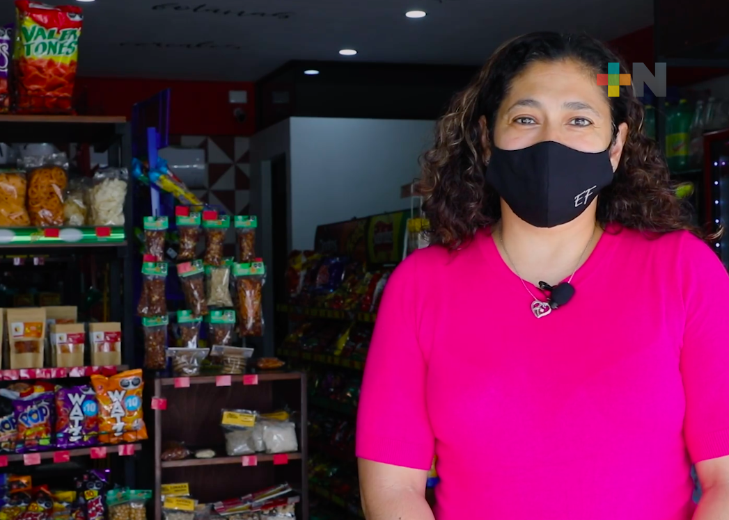 Comerciantes de Xalapa se suman a la campaña 12 Días por la Salud
