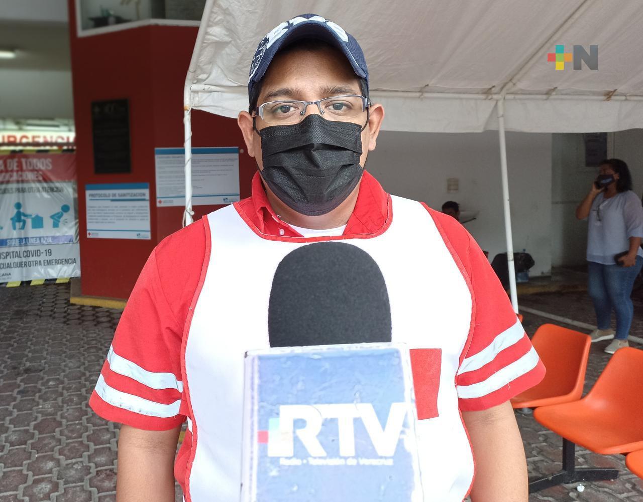 A pesar de pandemia, atenciones en carretera y playas podrían aumentar: Cruz Roja delegación Veracruz