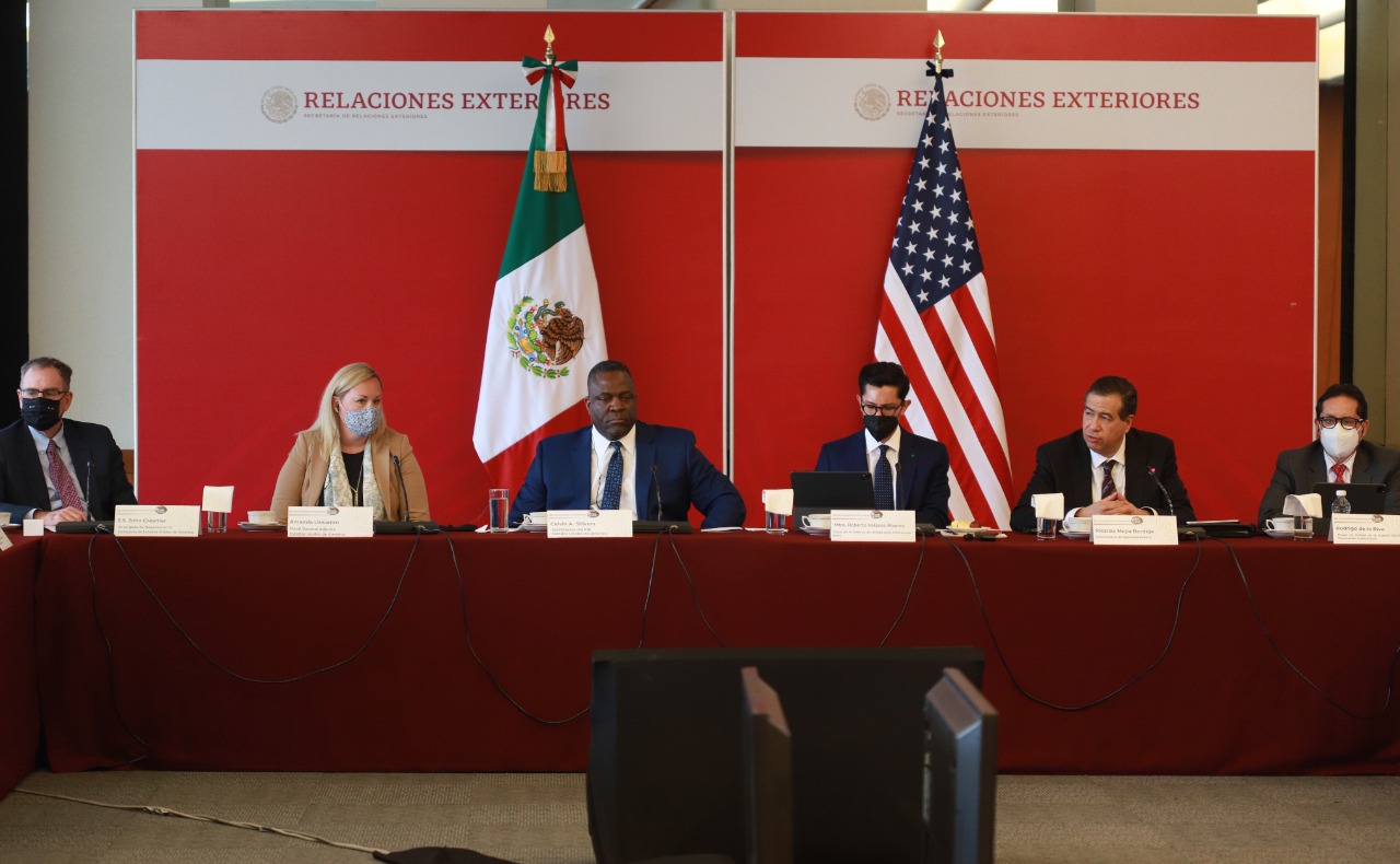 Autoridades de México y de Estados Unidos se reunieron para tratar cooperación bilateral en materia de seguridad