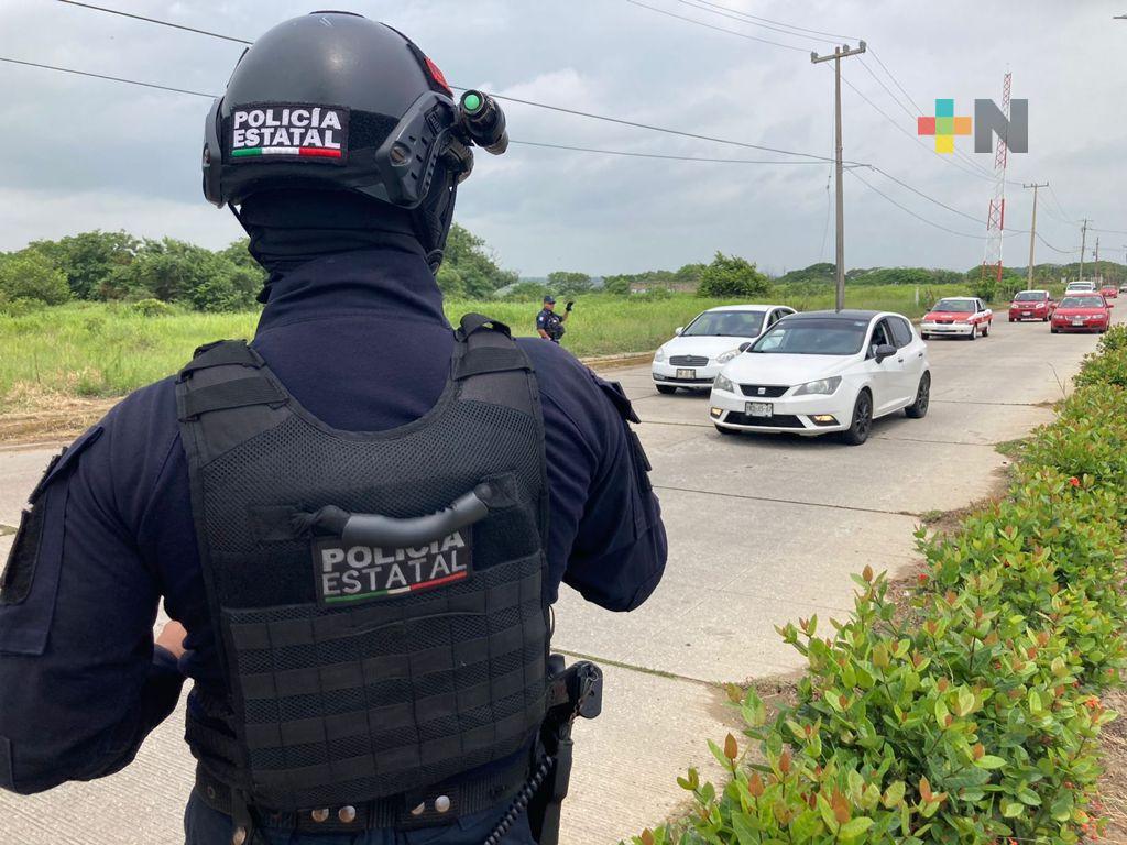 Instala SSP puestos de inspección en diferentes puntos de Coatzacoalcos