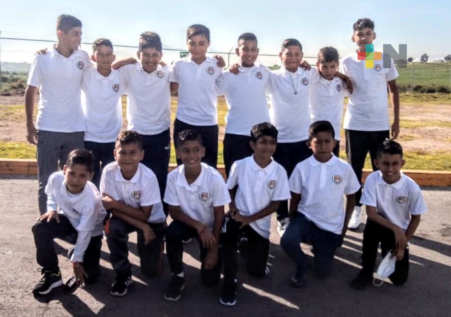 Selección Sub-11 de la Liga Oropeza viajó a San Luis