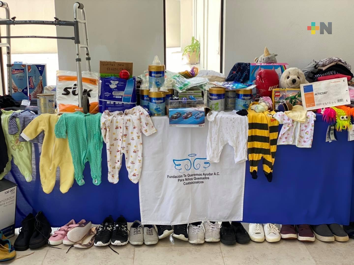 Piden traslado de apoyos para niños quemados, de Coatzacoalcos al Puerto de Veracruz