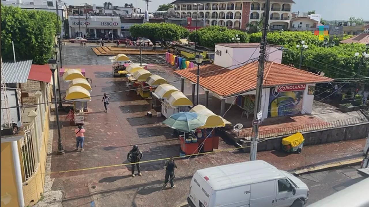 Despliega SSP operativo por agresión a elemento de la Fuerza Civil en Acayucan