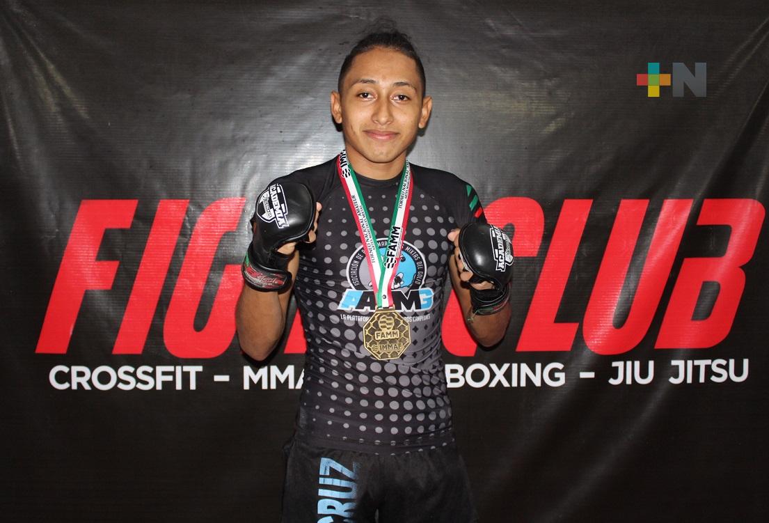Michelle Benítez seleccionado nacional para el Mundial de MMA