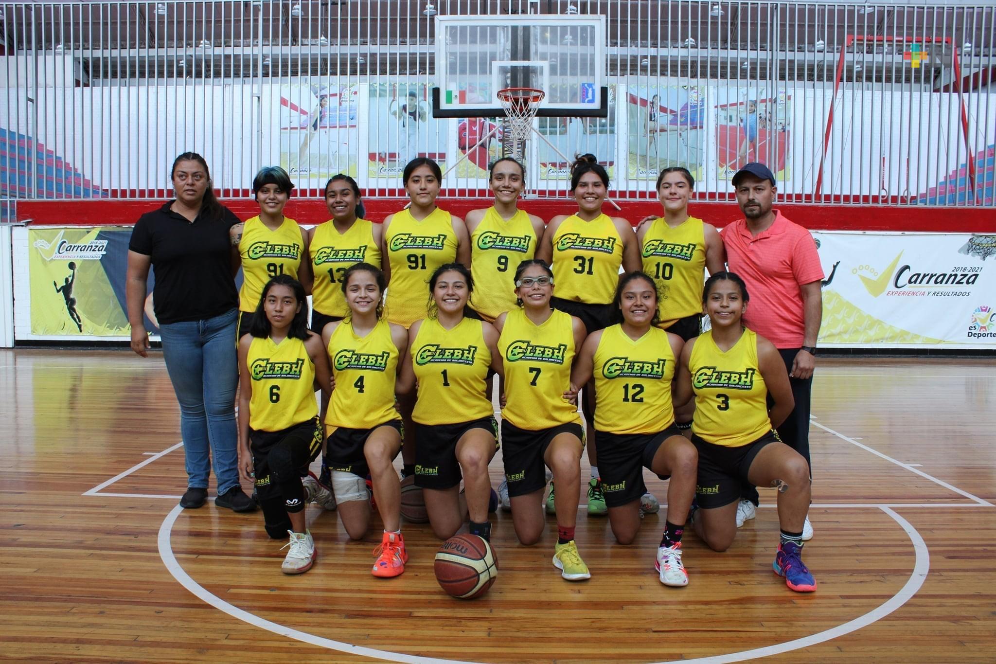 Veracruz conquista título nacional femenil de basquetbol U-16