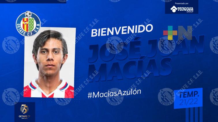 JJ Macías es oficialmente presentado por Getafe de España