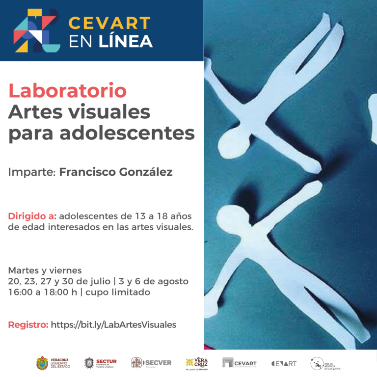 Invita IVEC al curso virtual “Laboratorio de artes visuales para adolescentes”