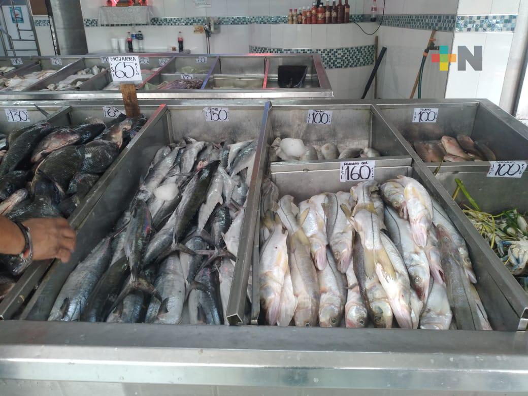 Mercado de Pescadería de Veracruz espera repunten ventas en próximos días