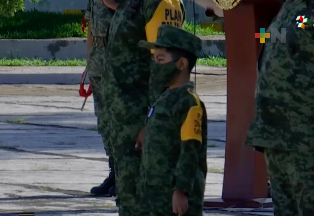 Omar tiene distrofia muscular, cumplió su sueño de ser soldado por un día