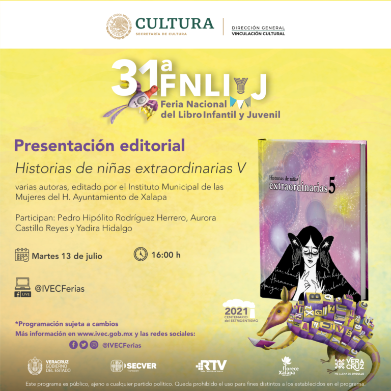 Difunde IVEC literatura escrita por mujeres y niñas veracruzanas en la 31ª FNLIyJ