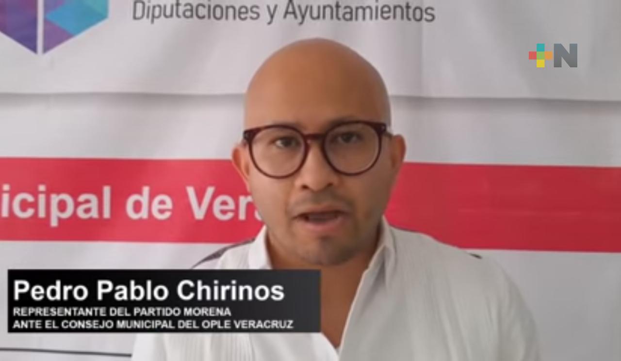 Señalan omisiones en acta de sesión de cómputo final de elección de presidencia municipal de Veracruz