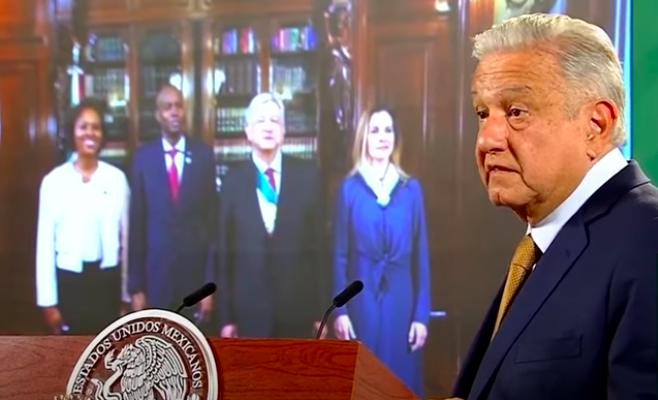 López Obrador lamenta asesinato del presidente de Haití