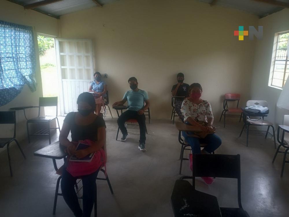 Sistema de Telebachillerato en zona Tuxpan tendrá baja matrícula debido a pandemia