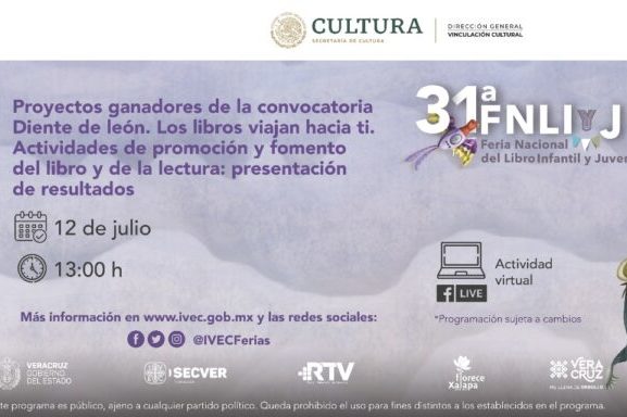 Presenta IVEC los resultados del proyecto Diente de león. Los libros viajan hacia ti