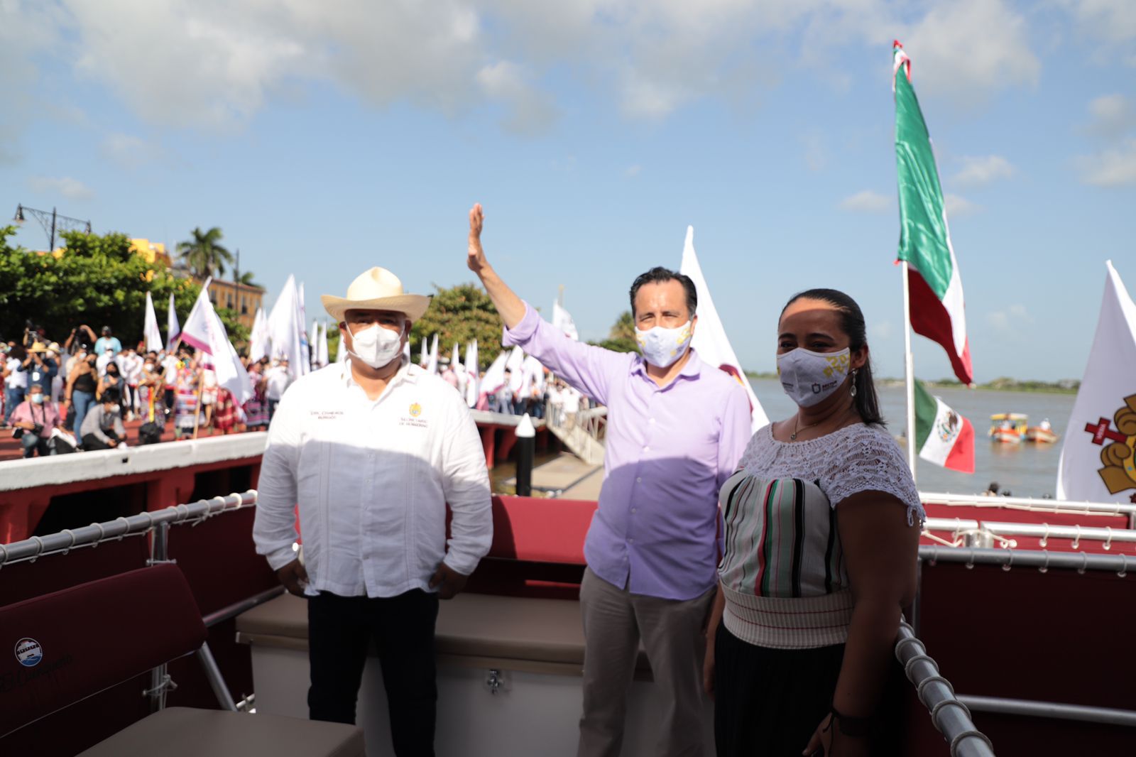Gran fiesta de estreno y colores en el Papaloapan por inicio de operaciones de “El Cuenqueño”