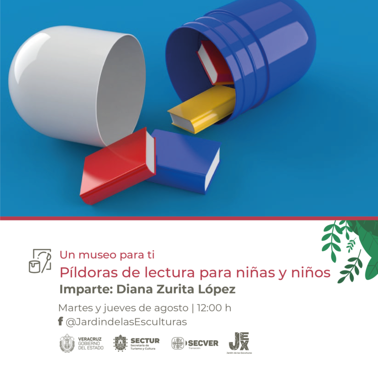 El Jardín de las Esculturas presenta “Píldoras de lectura”, pequeñas dosis para la imaginación