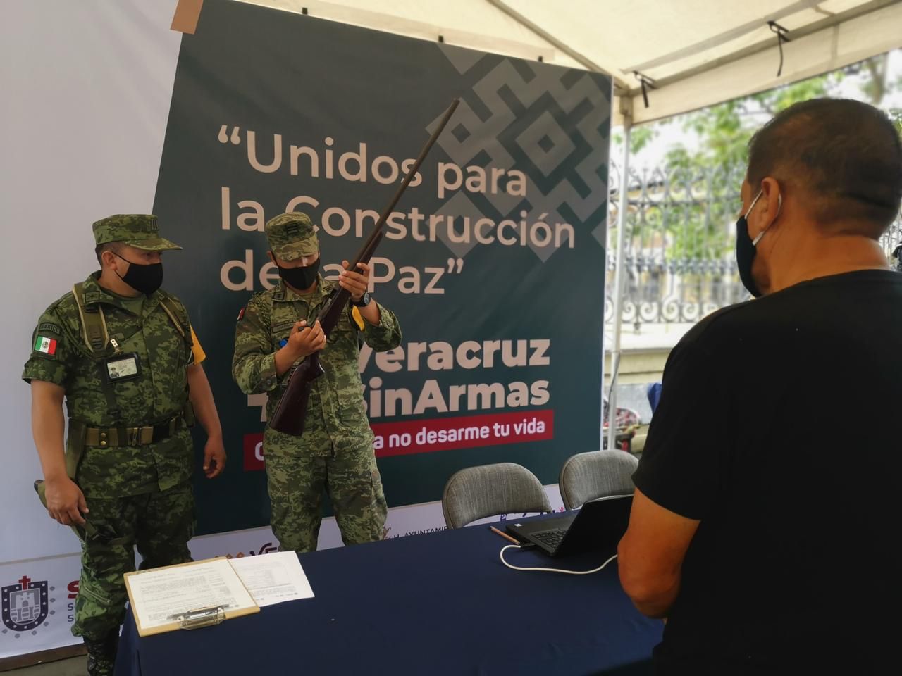 Reanudarán canje de armas en Martínez de la Torre, Minatitlán y Poza Rica