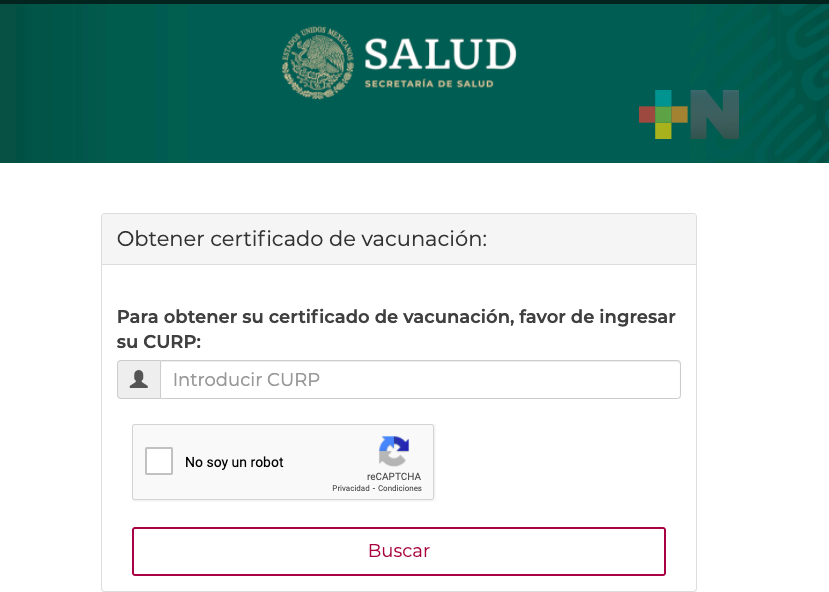 Certificado de Vacunación COVID-19 se encuentra disponible