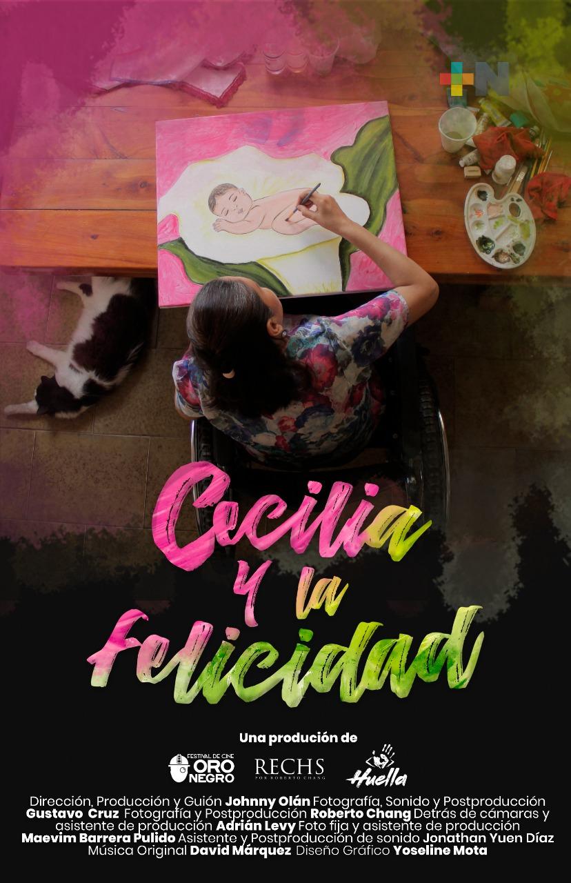 “Cecilia y la felicidad”, documental hecho en Nanchital, ganó concurso Voto x corto