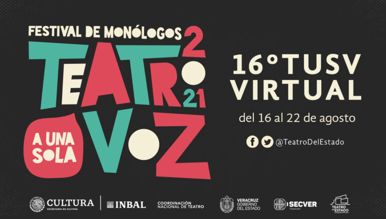 Participará el IVEC en modalidad virtual en el Festival de Monólogos-Teatro a una sola voz
