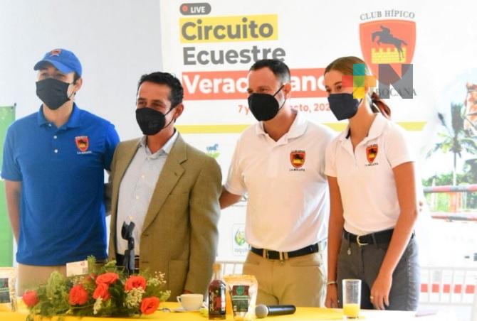 Club La Bocana presentó la quinta fecha del Circuito Ecuestre Veracruzano