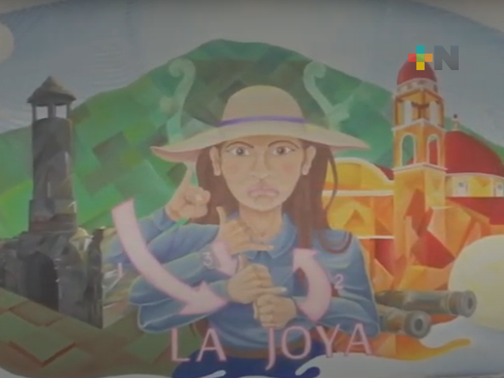 Inauguraron primer mural inclusivo en telesecundaria del municipio de La Joya