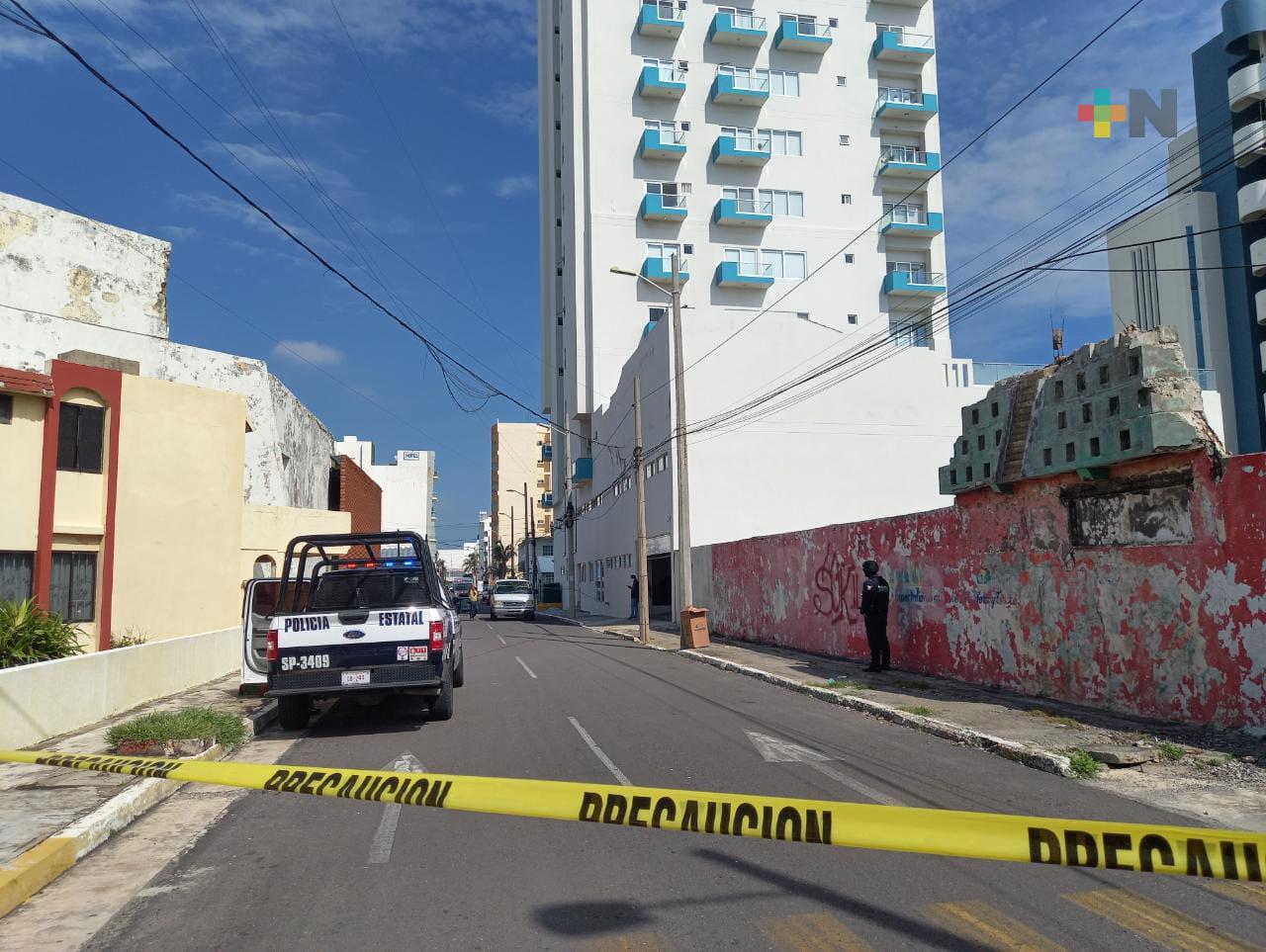 Hombre se suicidó al lanzarse desde un edificio en Boca del Río