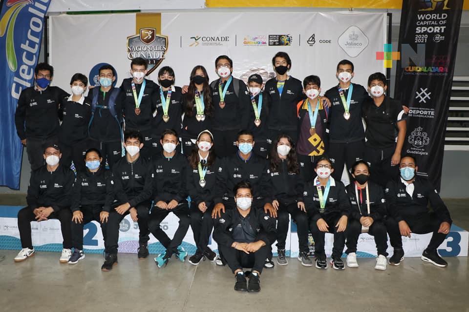 Tenismesistas veracruzanos destacaron en Nacionales CONADE 2021