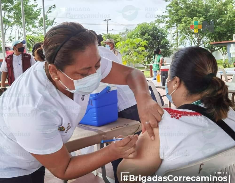 Concluye vacunación para personas de 40 a 49 años en Nanchital