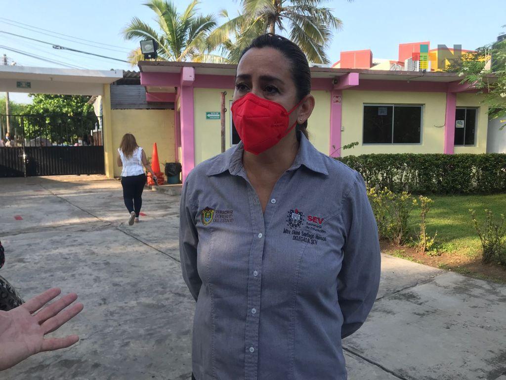 El ánimo para regresar a clases se irá replicando en la semana: Diana Santiago