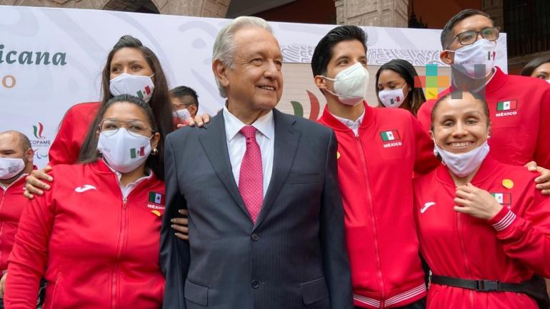 ¡Son orgullo nacional! Presidente Andrés Manuel López Obrador destaca medallas mexicanas en Juegos Paralímpicos