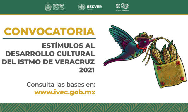 Presenta IVEC la convocatoria Estímulos al Desarrollo Cultural del Istmo de Veracruz 2021
