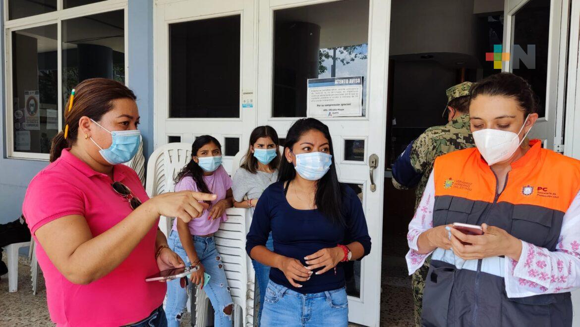 Elizabeth Cervantes coadyuva el plan de apoyo federal a damnificados por “Grace”, en Veracruz