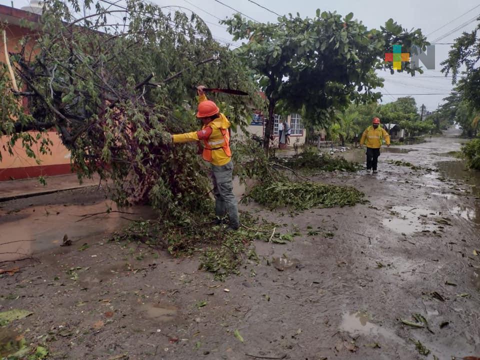SIOP reporta primer recuento de daños infraestructura carretera