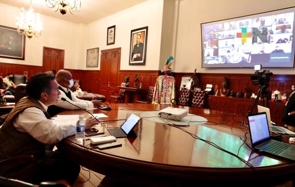 Nos abocamos de inmediato en acciones de prevención y atención, por “Grace” en la entidad: Cuitláhuac García Jiménez