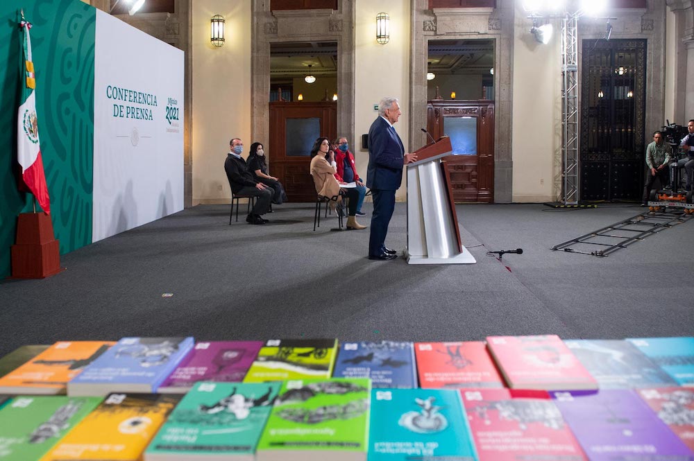 Con colección ’21 para el 21′, Gobierno de la Cuarta Transformación fomenta hábito de la lectura