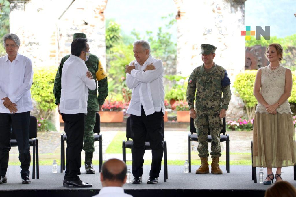 Imágenes de la Conmemoración de los 200 Años de la Firma de los Tratados de Córdoba, Veracruz