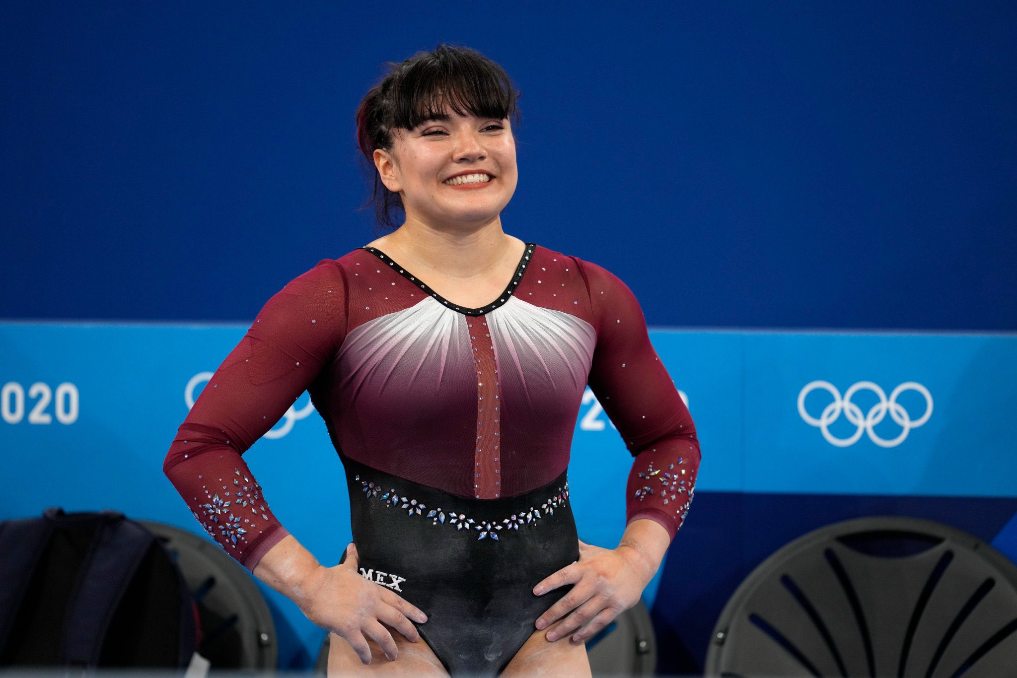 La gimnasta mexicana Alexa Moreno se quedó a 17 centésimas de lograr el bronce