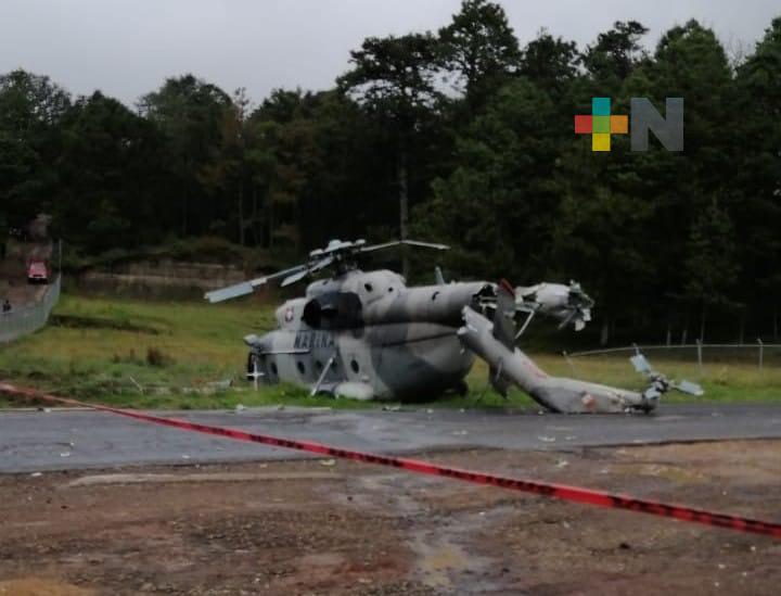 Secretario de Gobierno, Eric Cisneros sufrió percance aéreo, se reporta fuera de peligro: Cuitláhuac García